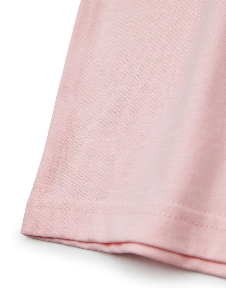 Hello Kitty Pink Club Cropped Short Sleeved T-Shirt