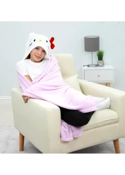 Hello Kitty Pink 3D Hooded Wearable Throw