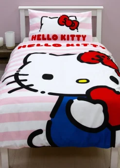 Hello Kitty Polycotton Duvet Reversible Cover Set Set