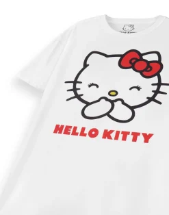 Hello Kitty White Classic Short Sleeved T-Shirt