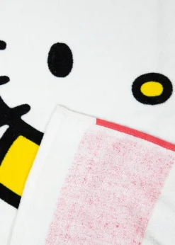 Hello Multi Colour Kitty Cheeky Towel