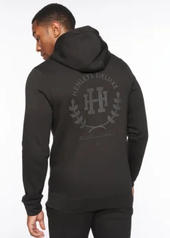Henleys Black Alston Hoodie