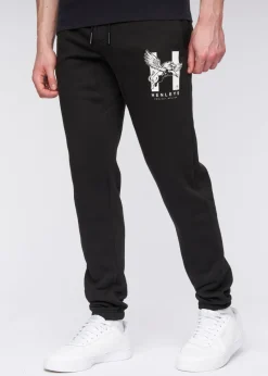 Henleys Black  Curveball Joggers