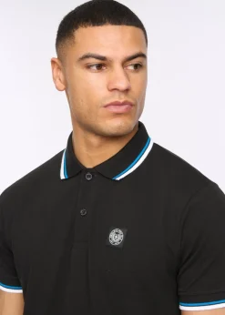 Henleys Black Henalpha Polo