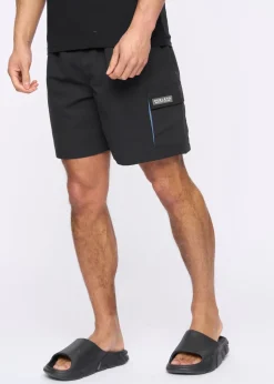 Henleys Black Henulty Swim Shorts