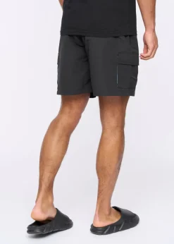 Henleys Black Henulty Swim Shorts