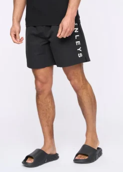 Henleys  Black Henybold Swim Shorts