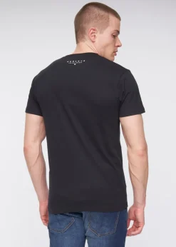 Henleys Black  Kilhen T-Shirt
