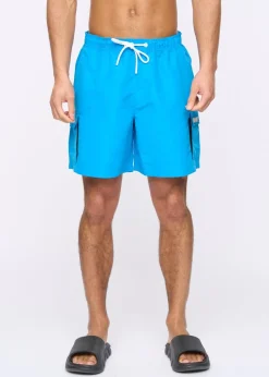 Henleys Blue Henulty Swim Shorts