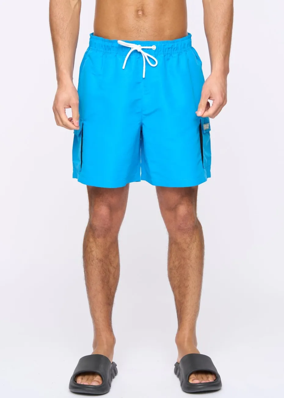 Henleys Blue Henulty Swim Shorts