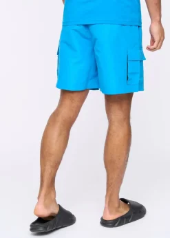 Henleys Blue Henulty Swim Shorts