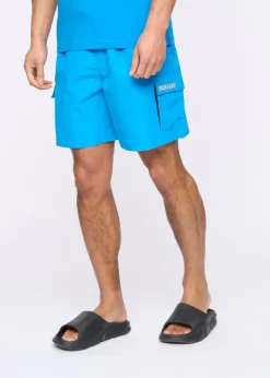 Henleys Blue Henulty Swim Shorts