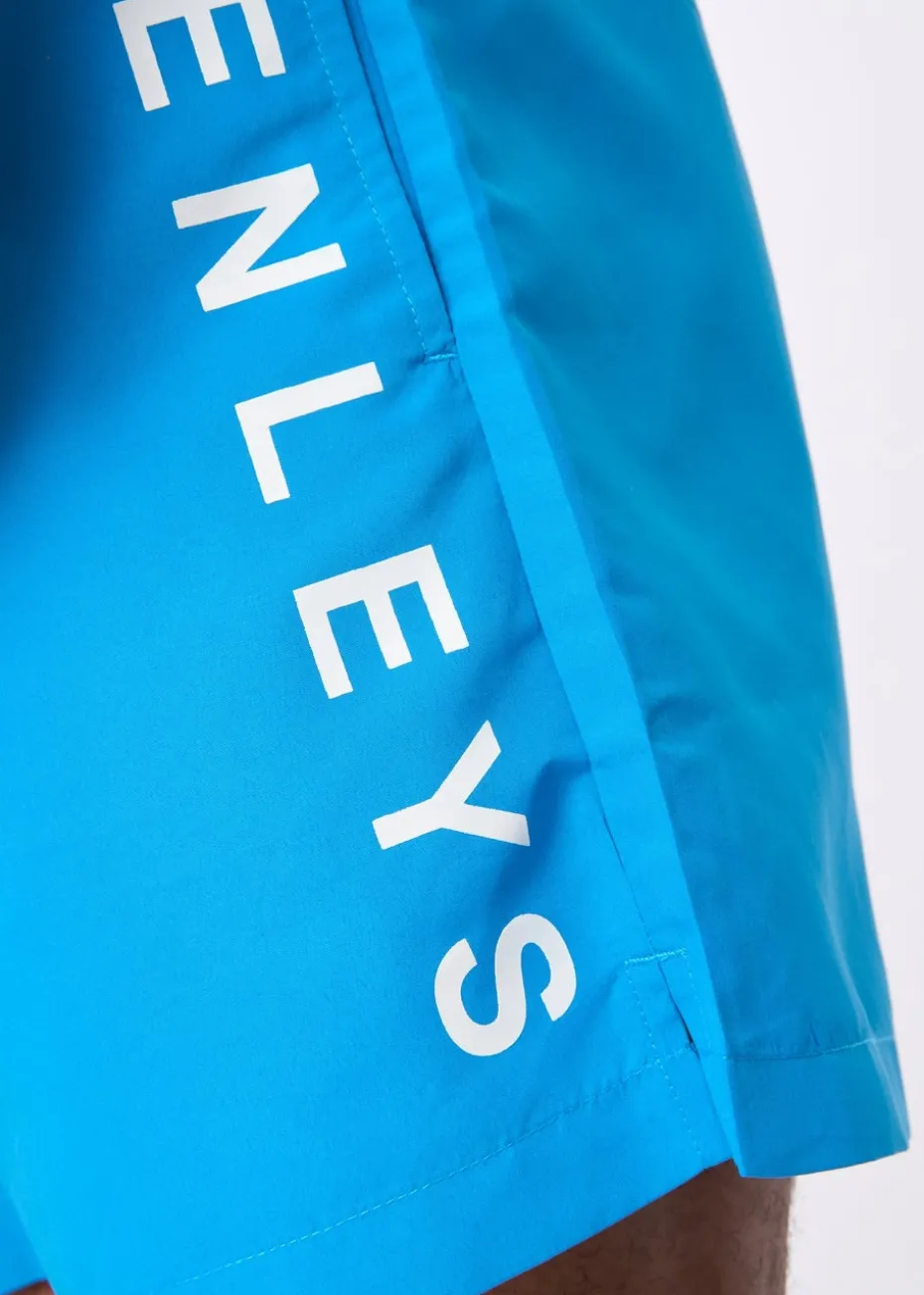 Henleys Blue Henybold Swim Shorts