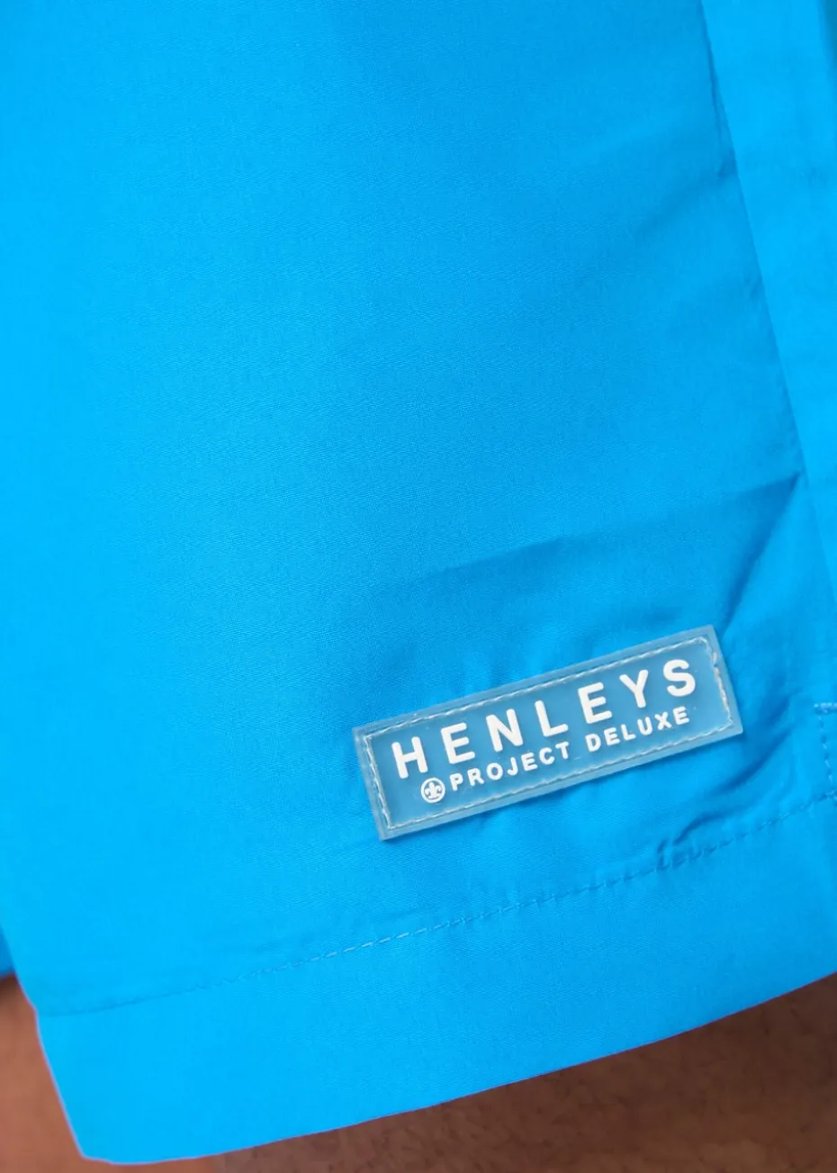 Henleys Blue Henycore Swim Shorts