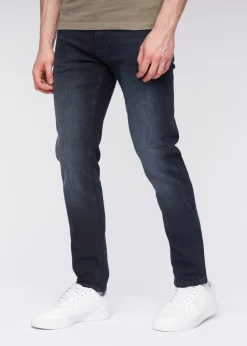 Henleys Blue/Black Craze Comfort Fit Jeans