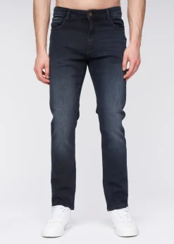 Henleys Blue/Black Craze Comfort Fit Jeans