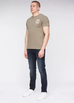 Henleys Blue/Black Craze Comfort Fit Jeans