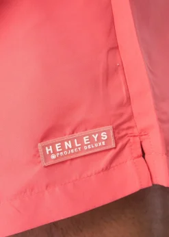 Henleys Coral Henycore Swim Shorts