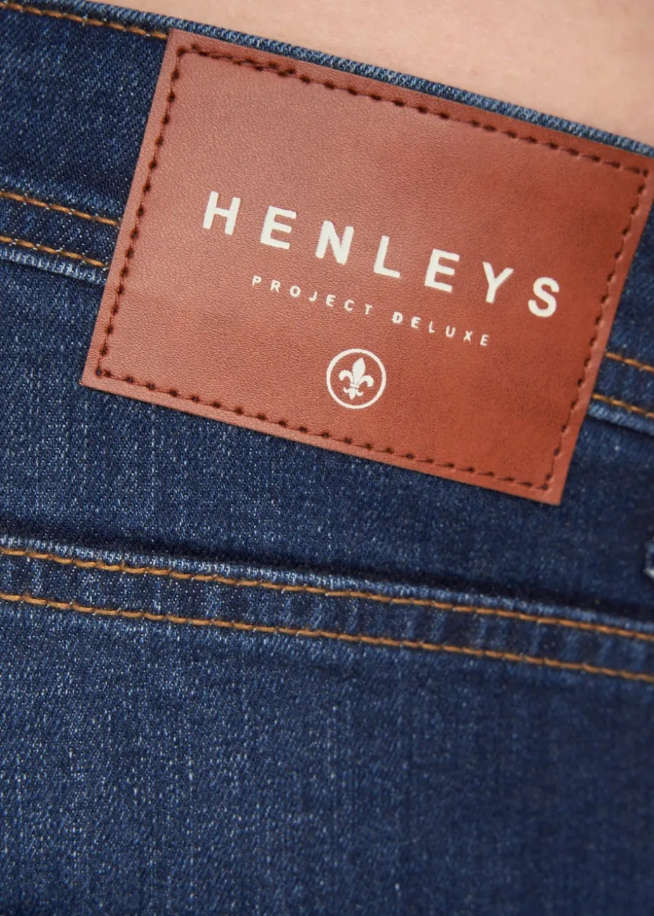 Henleys Dark Wash Mayhen Slim Fit Jeans