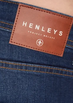 Henleys Dark Wash Mayhen Slim Fit Jeans