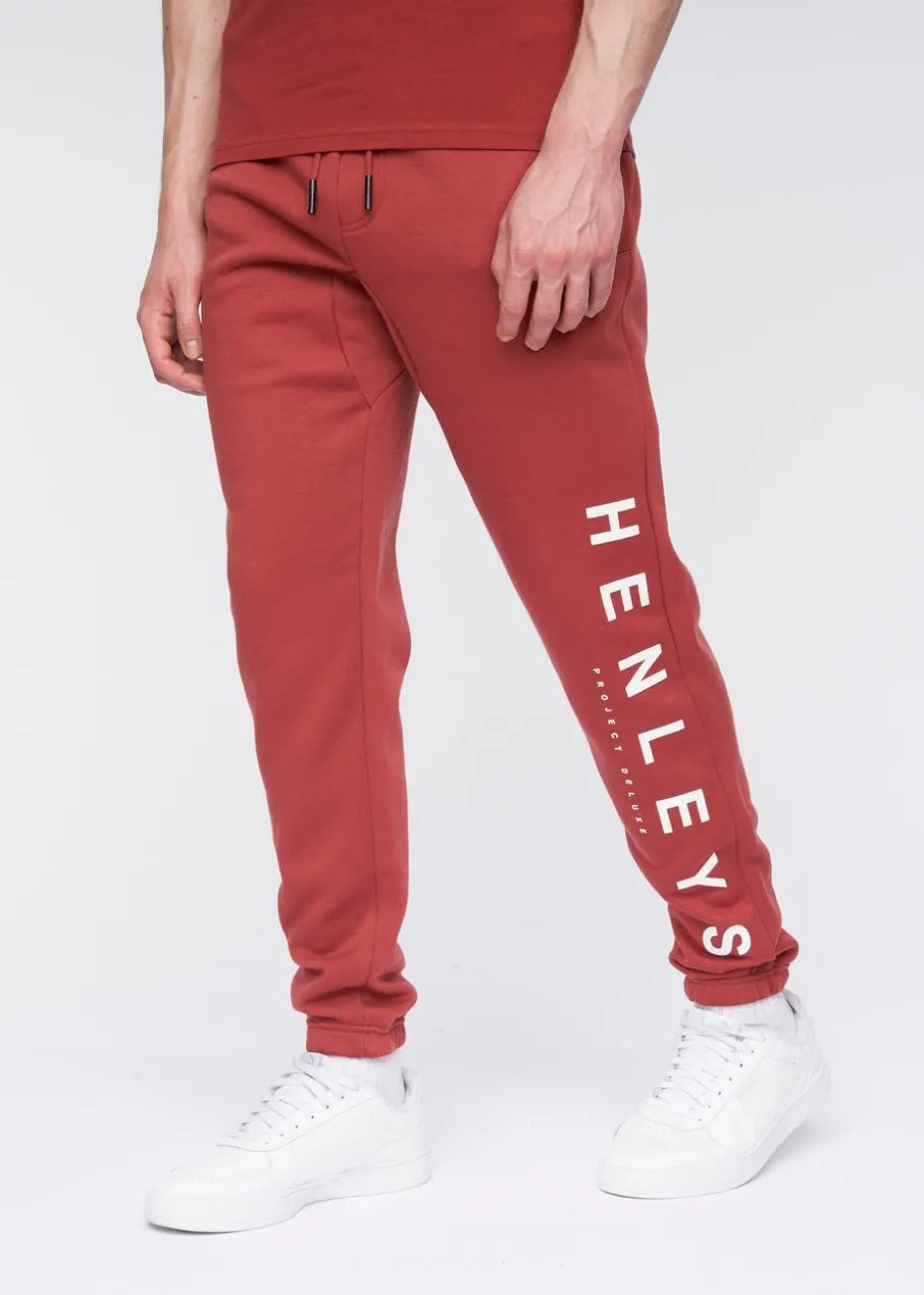 Henleys Deep Red Classhen Joggers