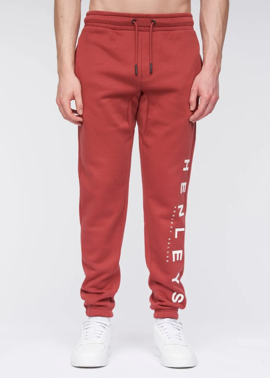 Henleys Deep Red Classhen Joggers
