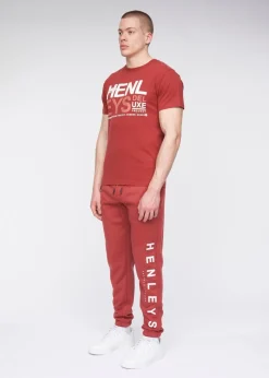 Henleys Deep Red Classhen Joggers