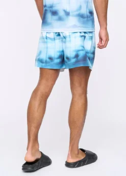 Henleys Denim Blue Hennicane Swim Shorts