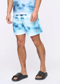 Henleys Denim Blue Hennicane Swim Shorts