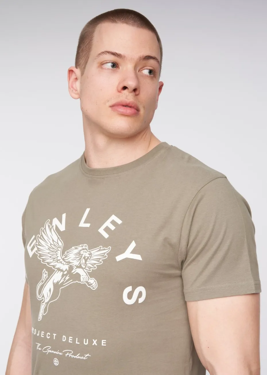 Henleys Dusty Olive Colhen T-Shirt