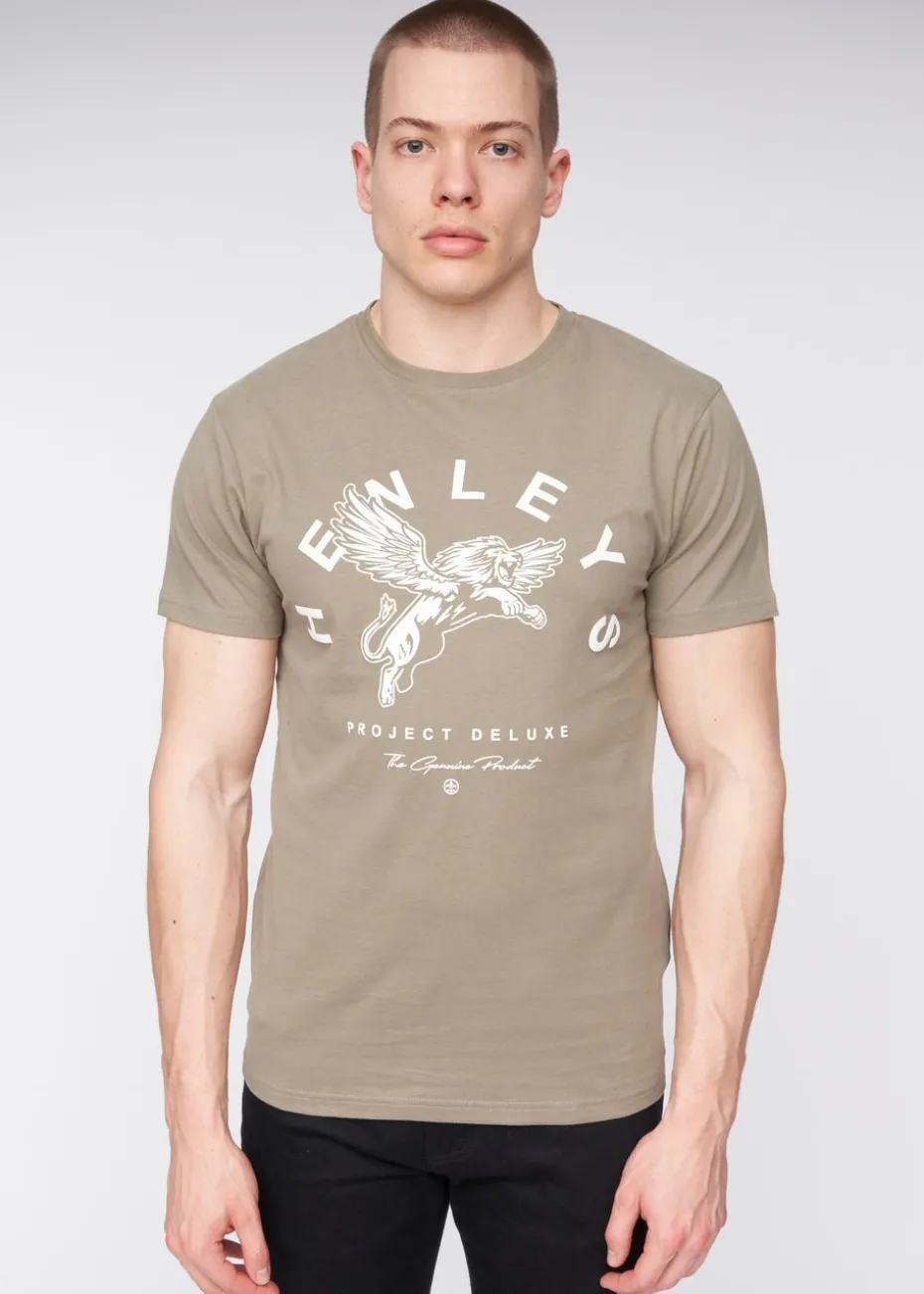 Henleys Dusty Olive Colhen T-Shirt