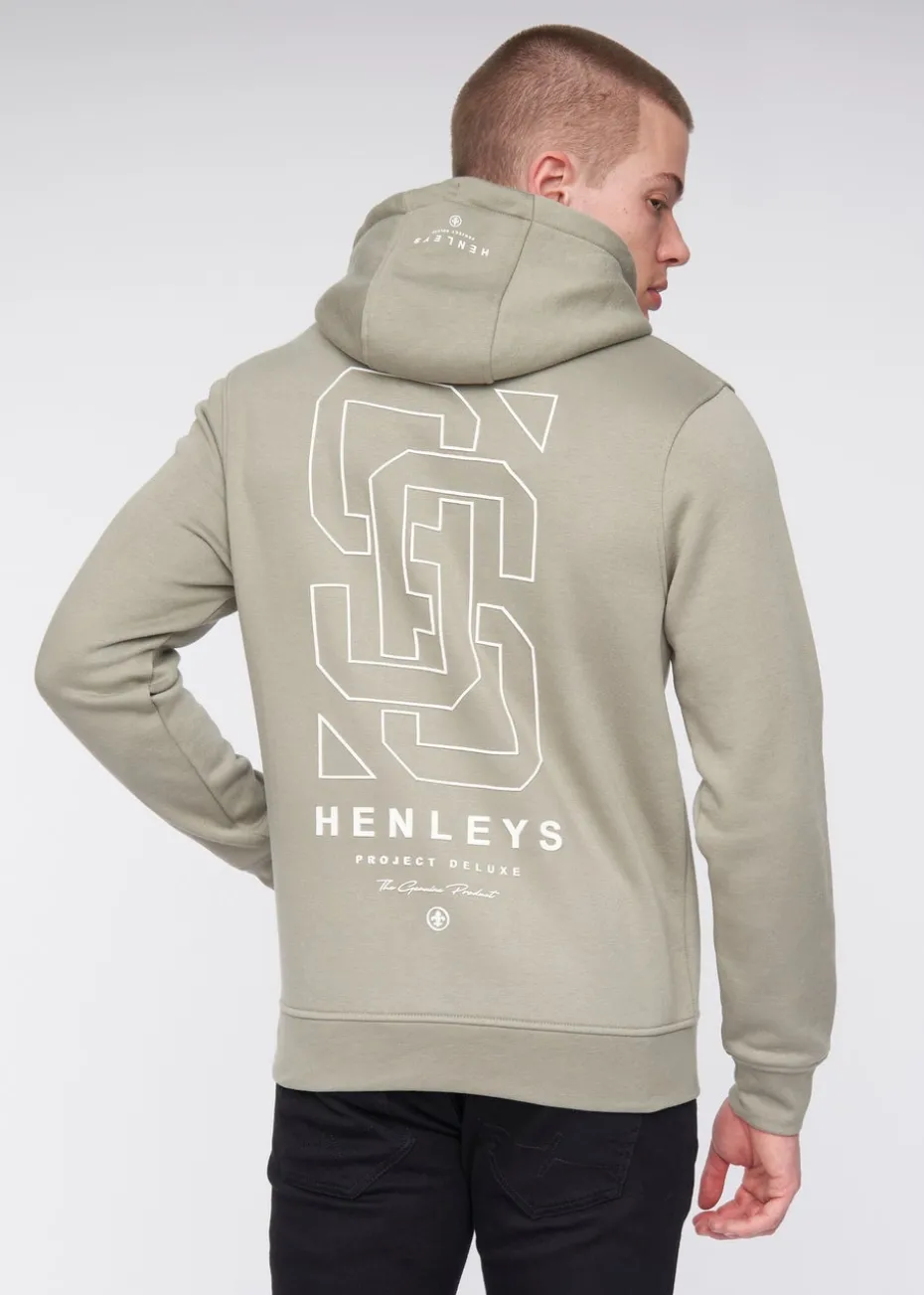 Henleys Dusty Olive Ninesix Hoodie
