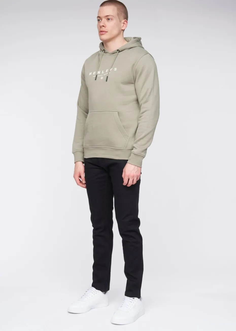 Henleys Dusty Olive Ninesix Hoodie