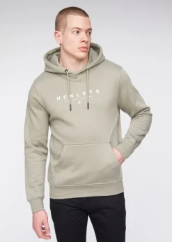 Henleys Dusty Olive Ninesix Hoodie