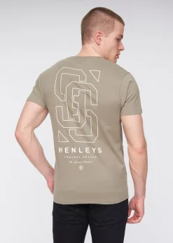 Henleys Dusty Olive Ninesix T-Shirt
