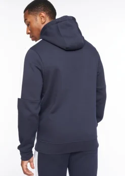 Henleys Navy  Calyer Hoodie