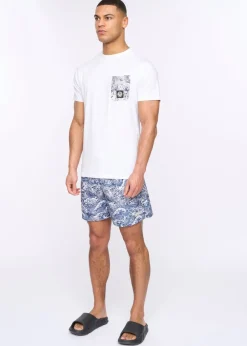 Henleys Navy Henwave Swim Shorts