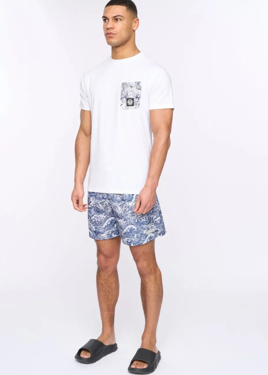 Henleys Navy Henwave Swim Shorts