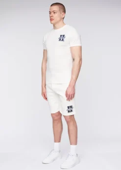 Henleys Off White Aitchen Jog Shorts