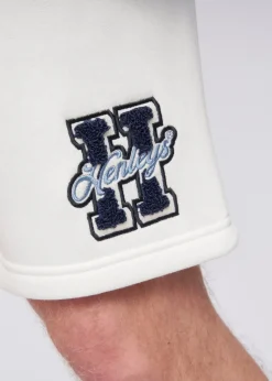 Henleys Off White Aitchen Jog Shorts