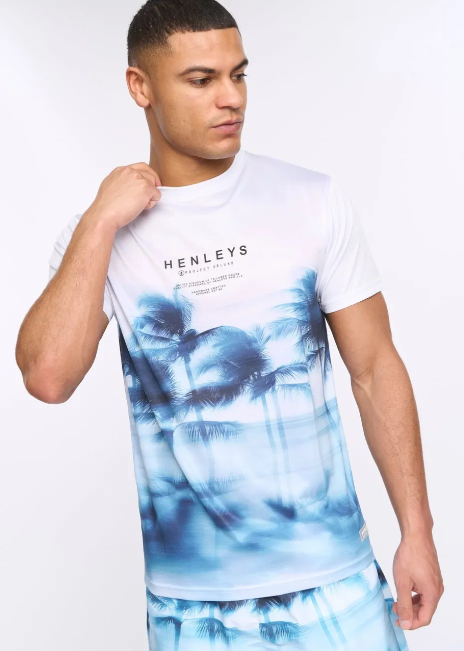 Henleys Optic White Hennicane T-Shirt
