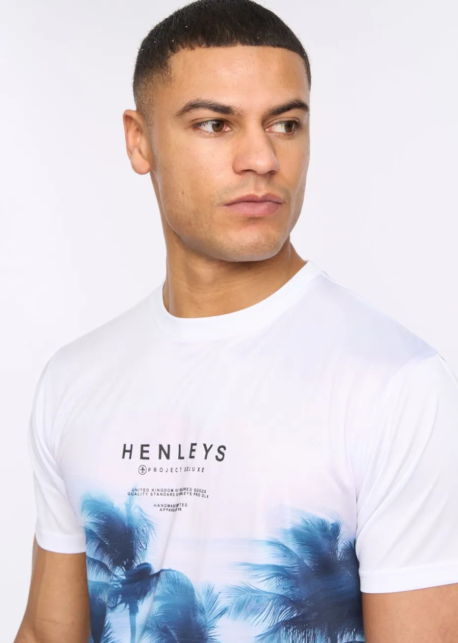 Henleys Optic White Hennicane T-Shirt