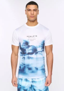 Henleys Optic White Hennicane T-Shirt