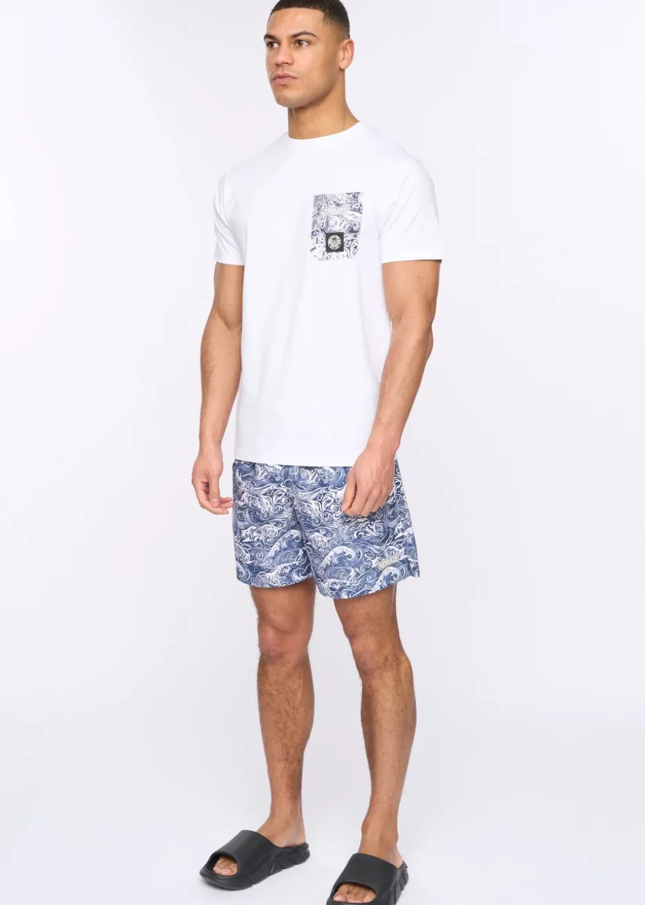 Henleys Optic White Henwave T-Shirt