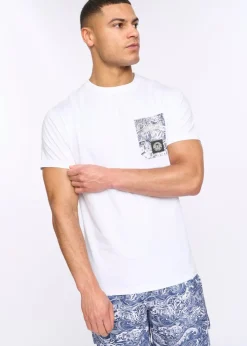 Henleys Optic White Henwave T-Shirt