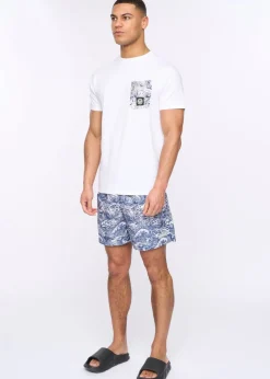 Henleys Optic White Henwave T-Shirt