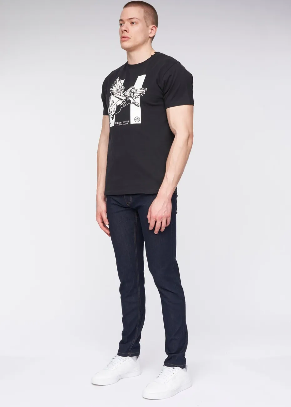 Henleys Raw Wash Mayhen Slim Fit Jeans