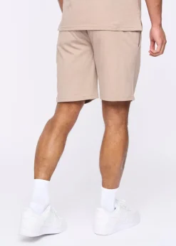 Henleys Taupe Henychill Polo & Short Twinset