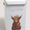 Highland Cow Collapsible Laundry Basket