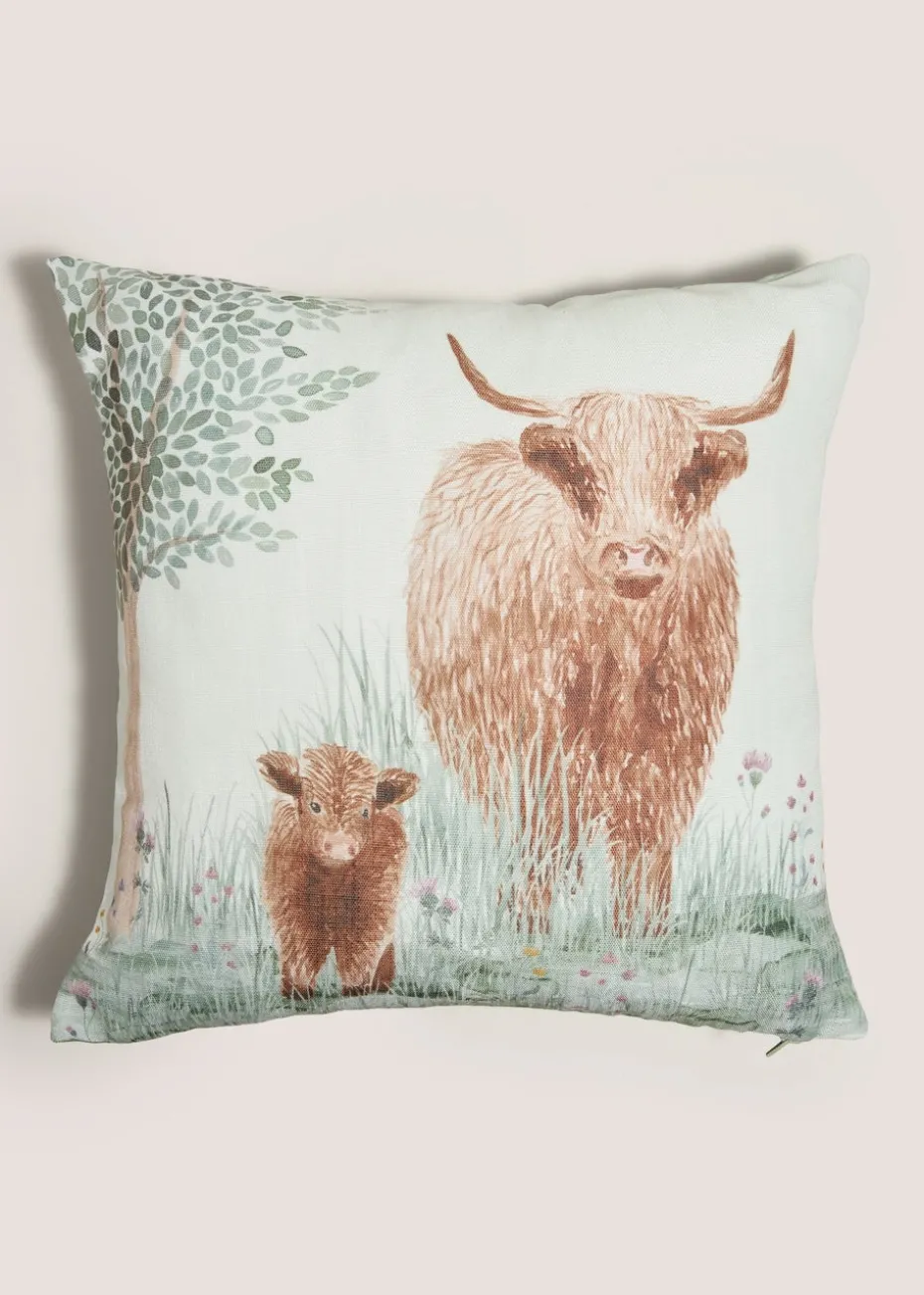 Highland Cow Throw